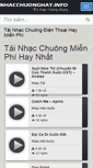 Mobile Screenshot of nhacchuonghay.info